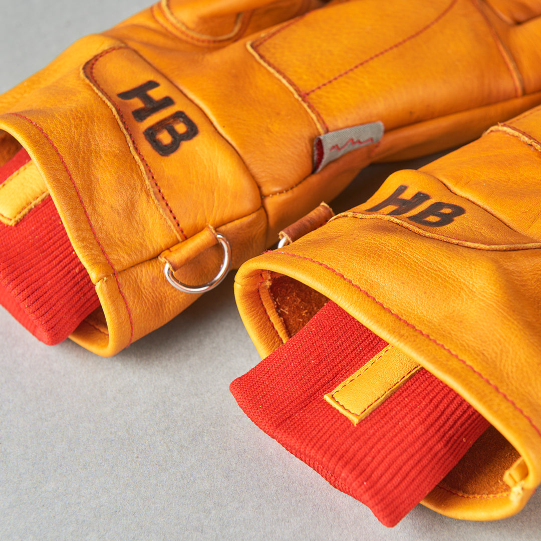 Leather Work Gloves, Give'r Classic Fit, Durable And Thick