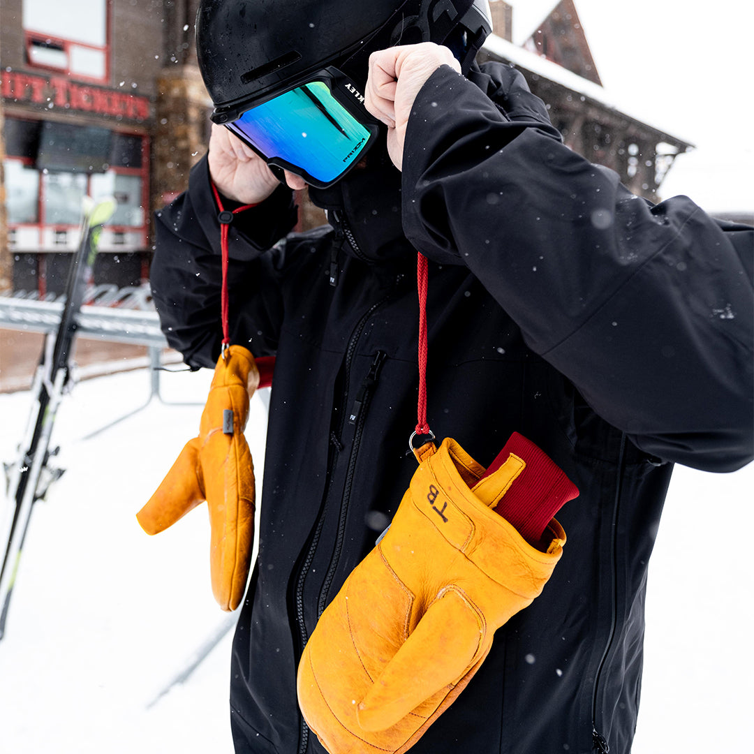 Waterproof Women'S Ski Glove Top