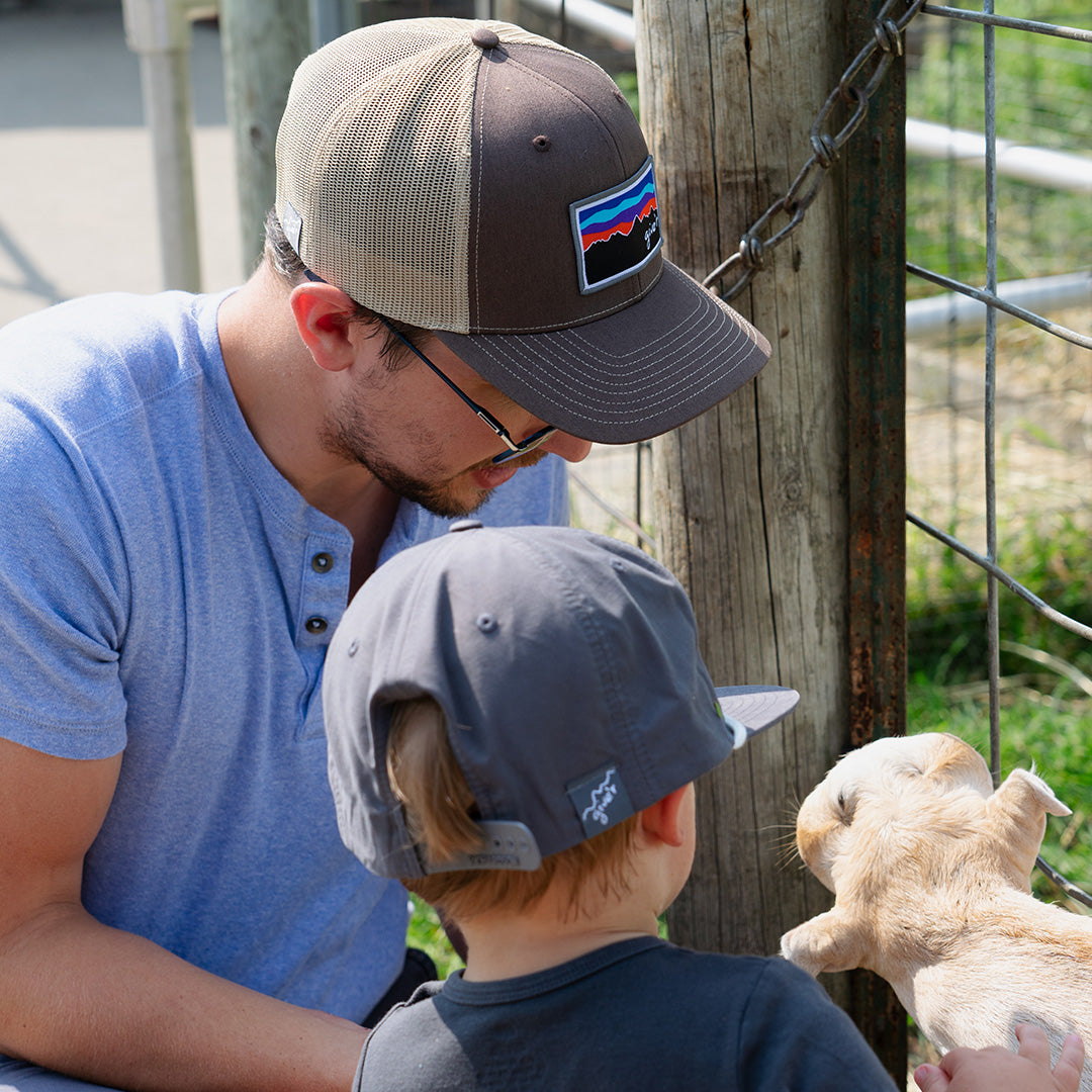 Hugh's Teton Twilight Trucker Hat