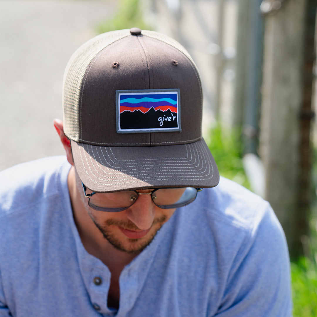 Hugh's Teton Twilight Trucker Hat