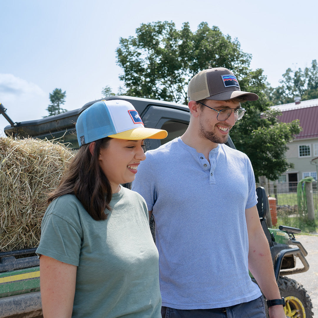 Hugh's Teton Twilight Trucker Hat