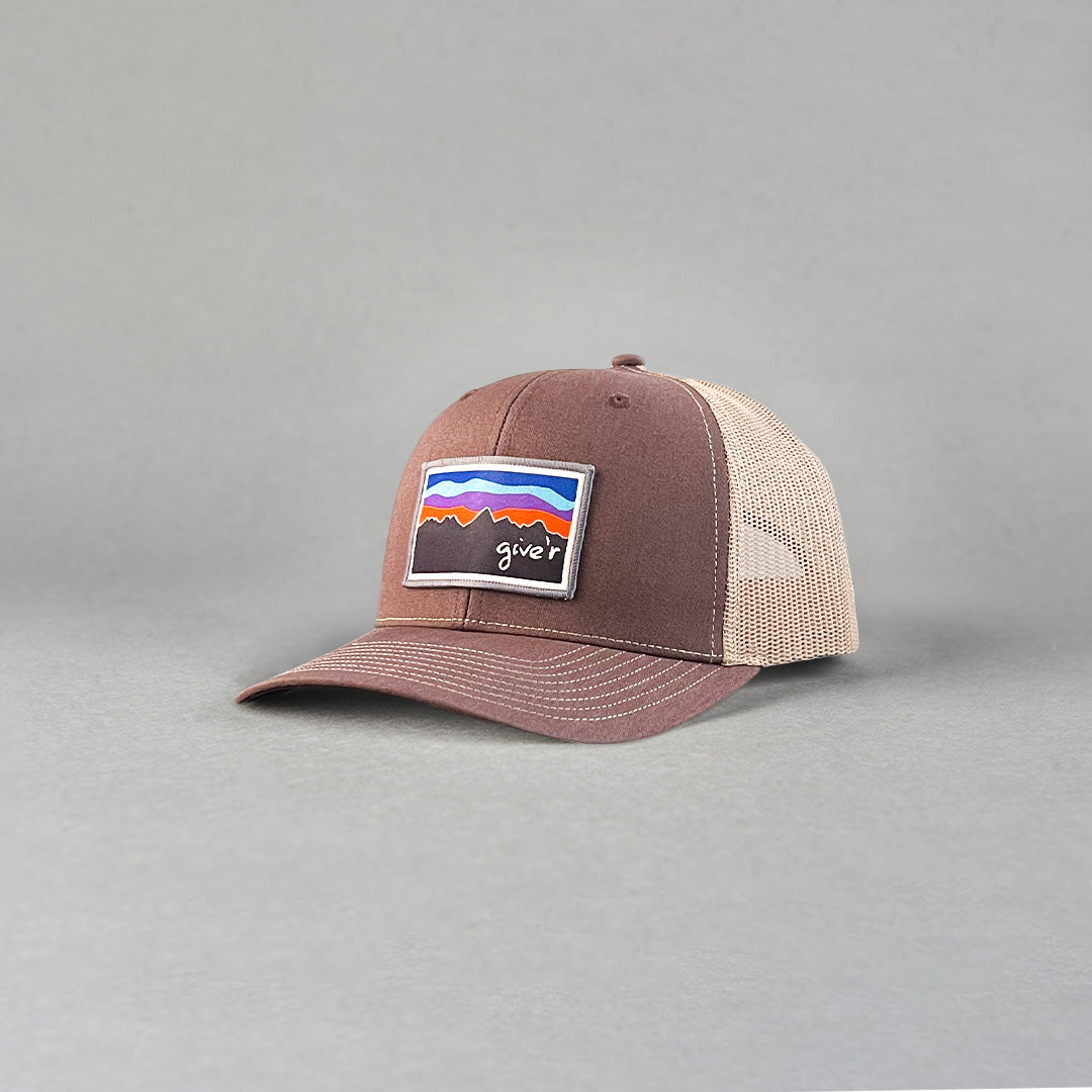 Hugh's Teton Twilight Trucker Hat