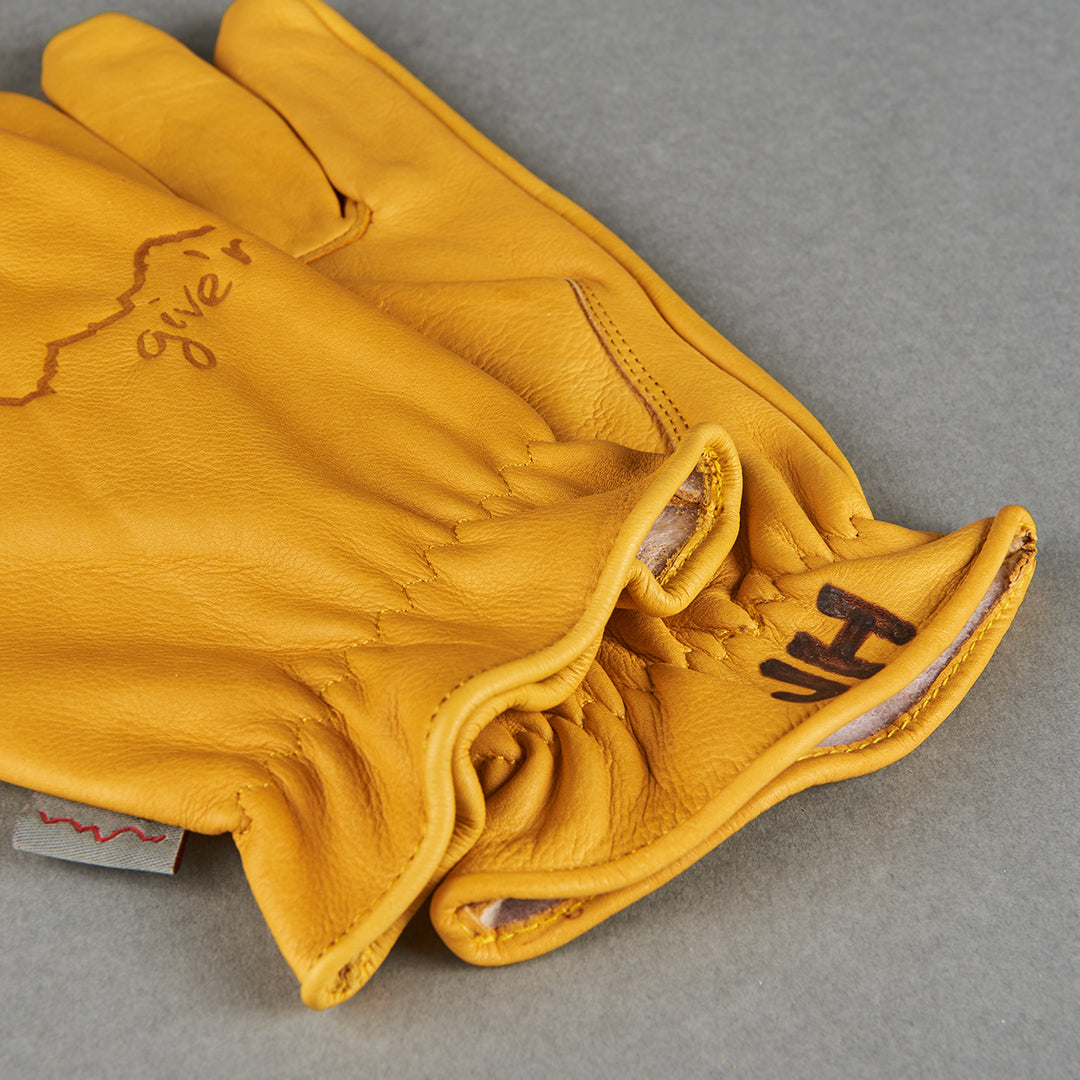 Durable Thin Leather Work Gloves | Give'r Guarantee Included
