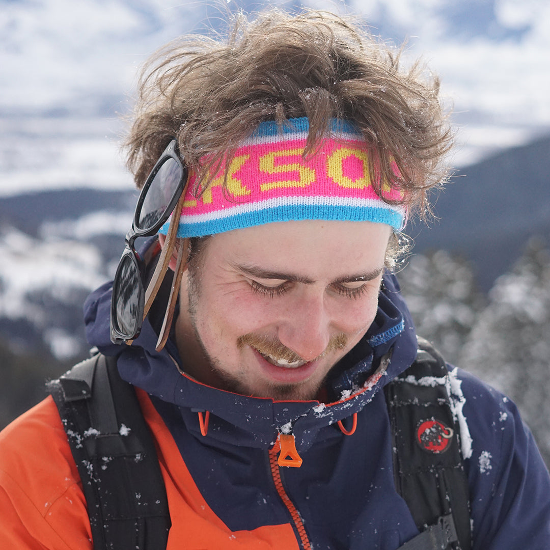 DAEHLIE-HEADBAND RETRO HIGHT RISKED RED - Bandeau ski